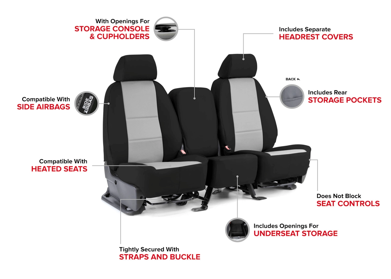 Softouch leatherette Seat Cover Features