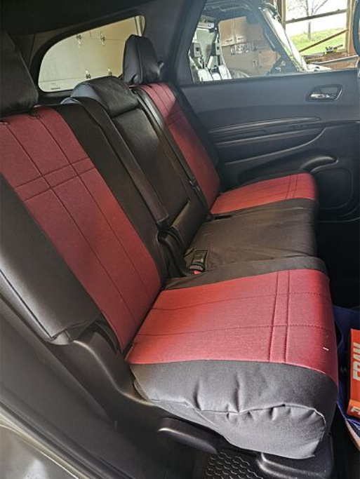 Waterproof CORDURA seat covers protect truck seats from spills and tears